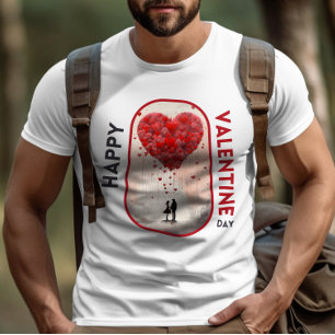Happy Velentine's Day - Ewige Flamme Liebe T-Shirt