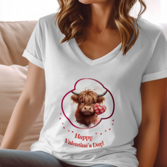 Happy Velentine's Day - Sweetheart's Kiss T-Shirt (Von Creator hochgeladen)
