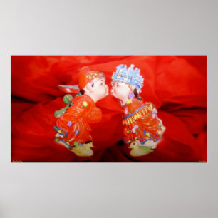 Happy Verheiratet Couple Poster