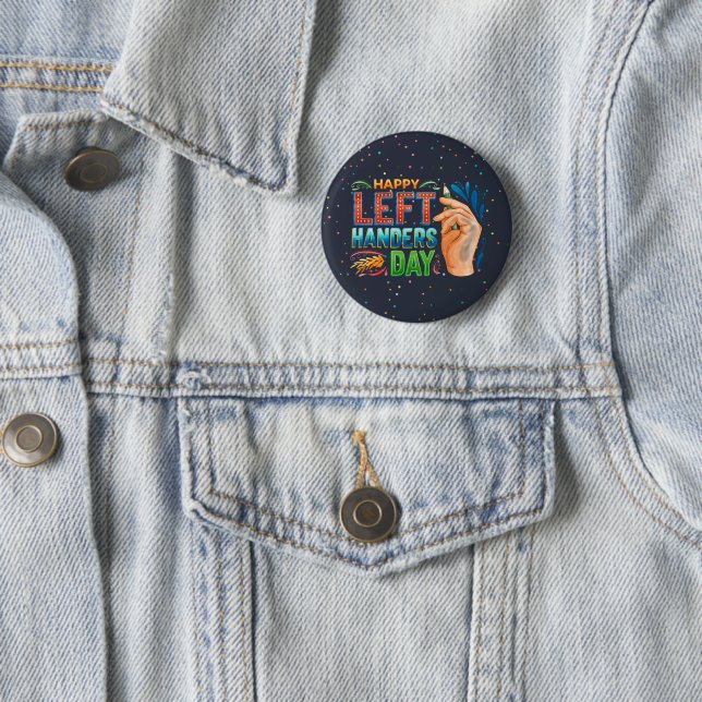 Happy Verlassen Handers Day Pinback Button (Beispiel)
