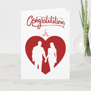Happy Verlobung Card Karte