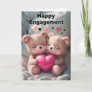 Happy Verlobung Card Karte