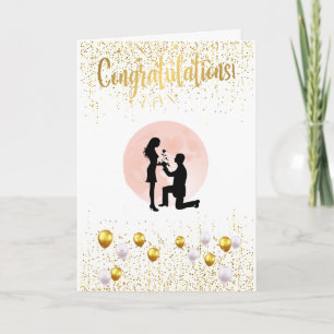 Happy Verlobung Card Karte
