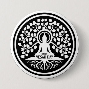 Happy Vesak Day Button