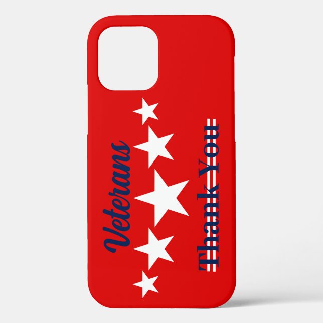 Happy Veterans Day Case-Mate iPhone Hülle (Rückseite)