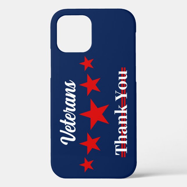 Happy Veterans Day Case-Mate iPhone Hülle (Rückseite)