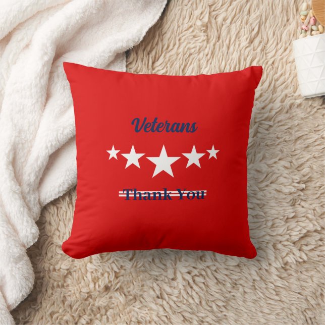 Happy Veterans Day Kissen (Decke)