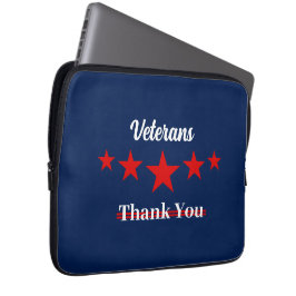 Happy Veterans Day Laptopschutzhülle