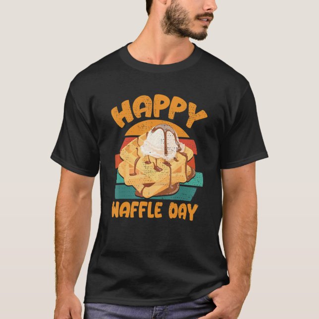 Happy Waffle T-Shirt (Vorderseite)