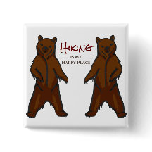 Happy Wandern im Freien Natur Grizzly Bär