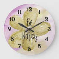 Happy Watercolor Blume