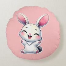 Happy Watercolor Bunny