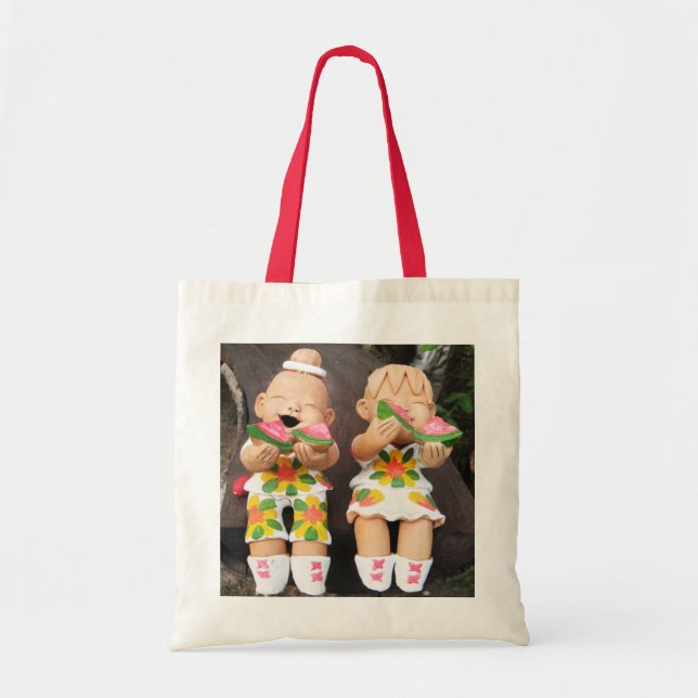 Happy Watermelon Kids Tragetasche (Vorne)