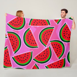 Happy Watermelons! Fleecedecke