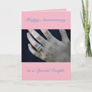 Happy Wedding Anniversary Card Karte