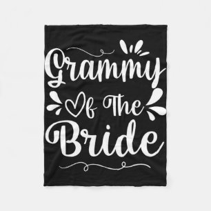 Happy Wedding Verheiratet Day Husband Ehefrau Gram Fleecedecke