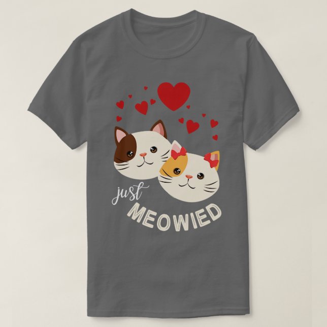 Happy Wedding Verheiratet Day Ju T-Shirt (Design vorne)