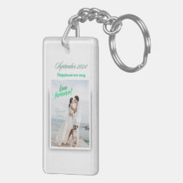 Happy Wedding Vision Board Acrylic Schlüsselanhäng Schlüsselanhänger