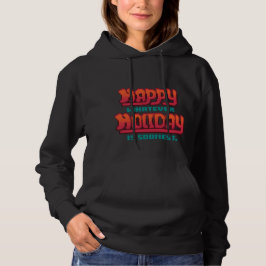 Happy whatever holiday is sooner pixel art hoodie