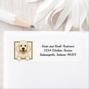 Happy White Poodle Rücksendeadresse