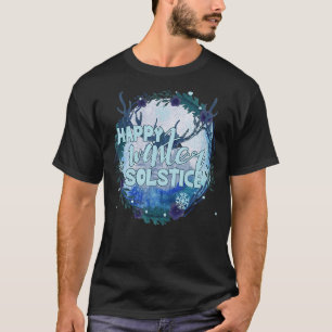 Happy Winter Solstice feiert die Saison T-Shirt