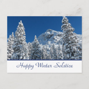 Happy Winter Solstice Postkarte