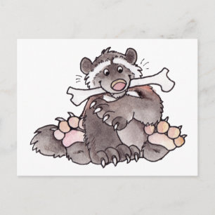 Happy Wolverine Postkarte