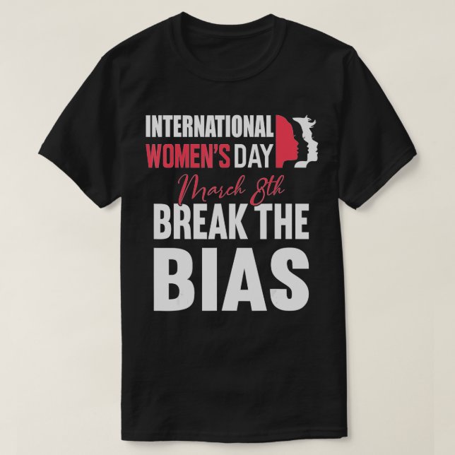 Happy Women's Day 8 März 2023, International Wome T-Shirt (Design vorne)