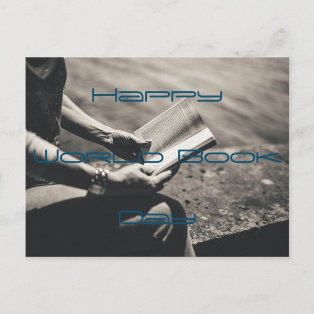 Happy World Book Day Postkarte (Vorderseite)