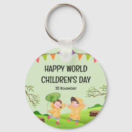 Happy World Children's Day | 20 November Schlüsselanhänger
