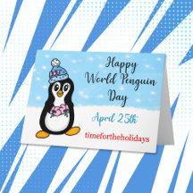 Happy World Pinguin Day 25. April