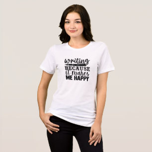 Happy Writer Tri-Blend Shirt