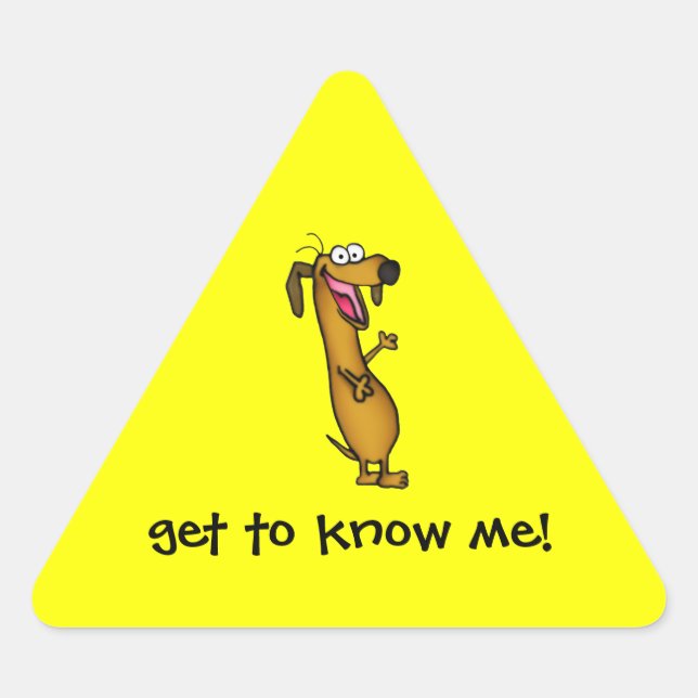 Happy Würstchen Stickers (Vorderseite)