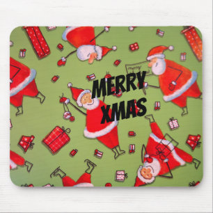 Happy Xmas Santa Mousepad