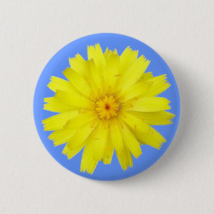 Happy Yellow Dandelion Image Button