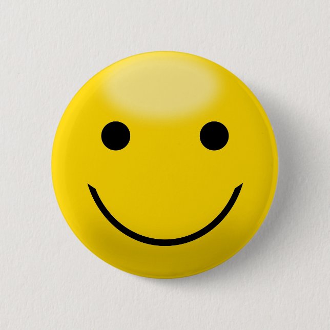 Happy Yellow Face Button (Vorderseite)