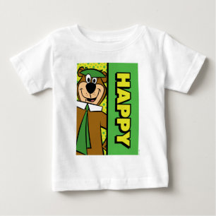 Happy Yogi Bear Baby T-shirt