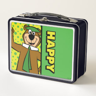 Happy Yogi Bear Metall Brotdose