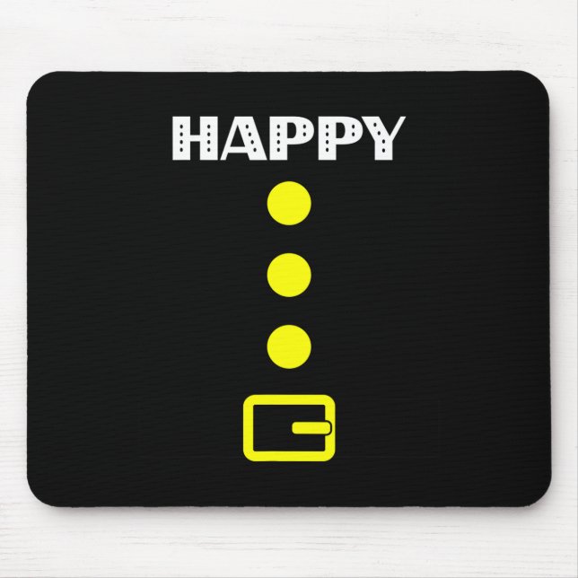 Happy Zwarf Costume - Halloween Gift Idee Cranberr Mousepad (Vorne)
