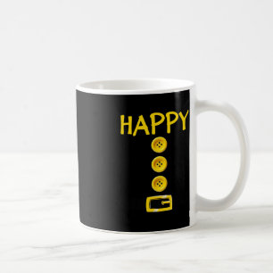 Happy Zwarf Halloween Kostümfarbe passt glücklich Kaffeetasse