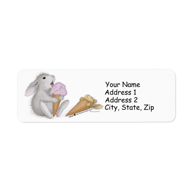 HappyHoppers® Address Labels (Vorne)