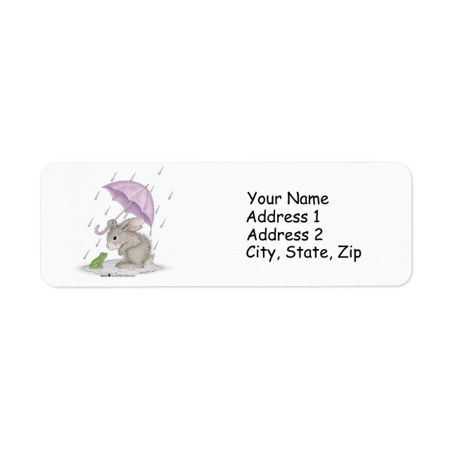 HappyHoppers® Address Labels (Vorne)