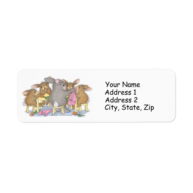 HappyHoppers® Address Labels (Vorne)