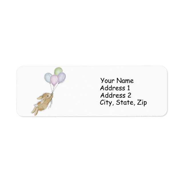 HappyHoppers® Address Labels (Vorne)