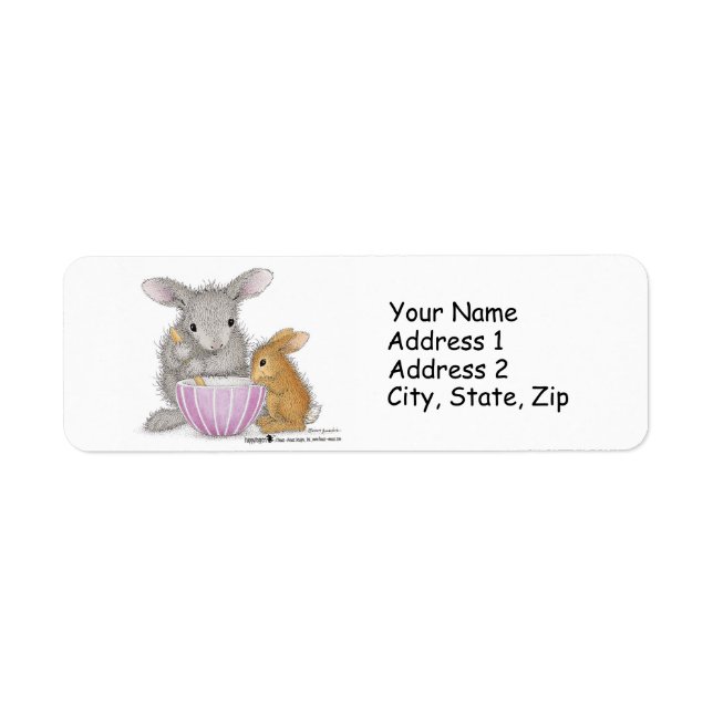 HappyHoppers® Address Labels (Vorne)