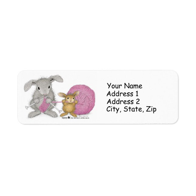 HappyHoppers® Address Labels (Vorne)