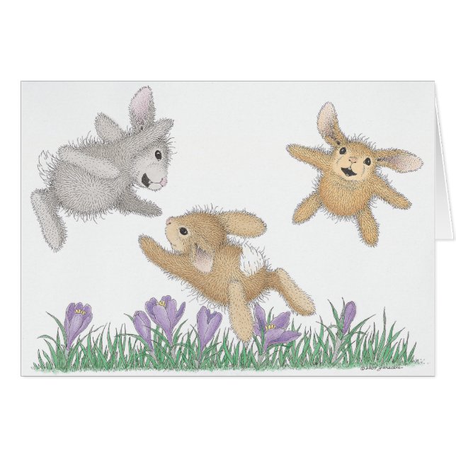 HappyHoppers® Karte (Vorderseite (Horizontal))