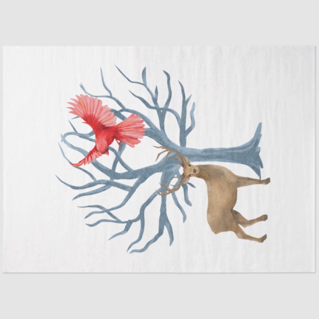 HappyLand Christmas Design 14 Seidenpapier (Vorderseite)