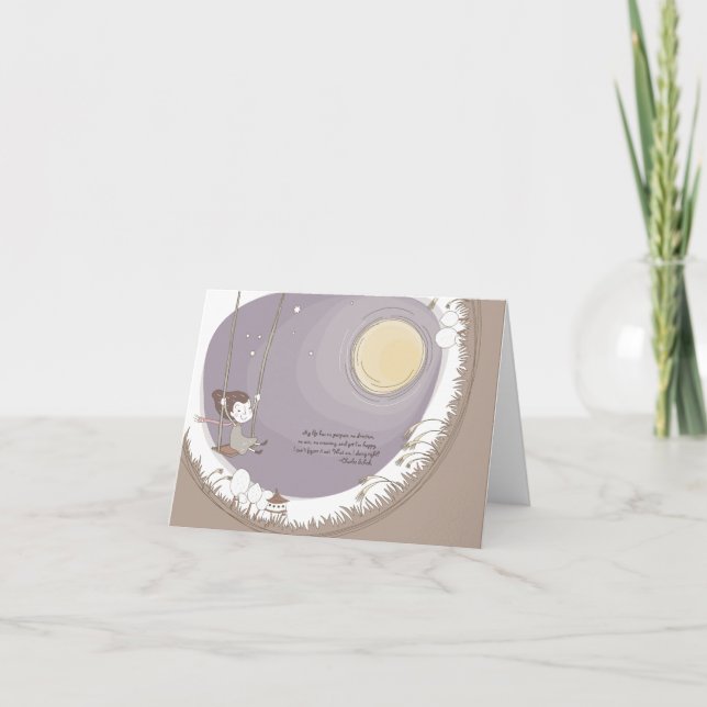 Happyny #1 Grußkarte Karte (Vorderseite)