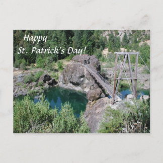 HappySt. Patrick's Day Postkarte